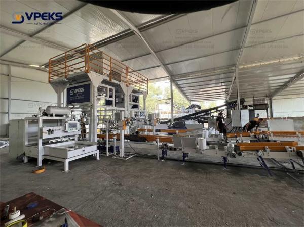 Industrial 10-50 Bags/min Soil Automated Bagging Packing Machine