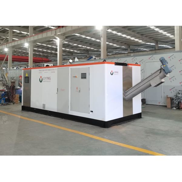 Three Phase On Site Medical Waste Treatment Equipment Industry Disposal Unit 52KW 380V