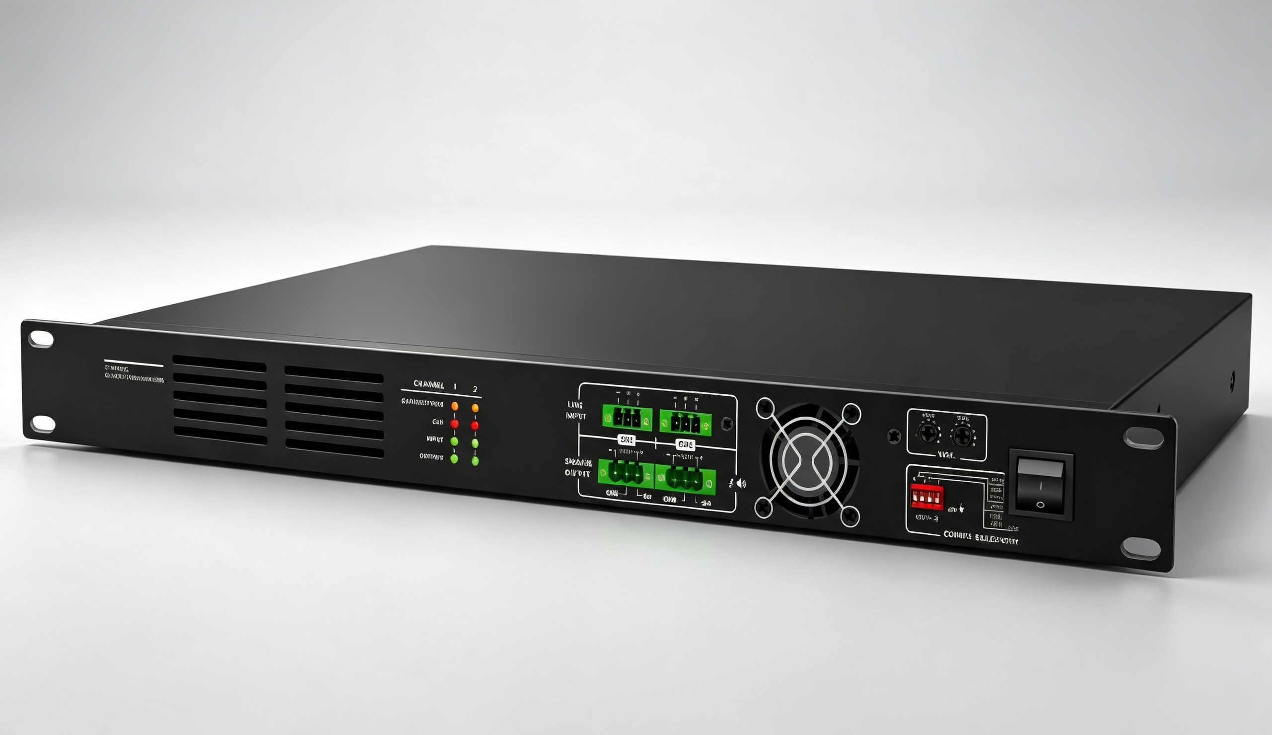 2-channel Mixer Amplifier Class D Amplifier 2×350w Multiple Applications OEM ODM Logo Customization
