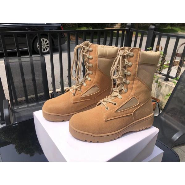 Боя пальца ноги холста ODM OEM ботинки стального тактические для пустыни