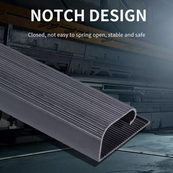 Cable Trunking Wiring Ducts Electrical Cable Management Plastic Trunk with Adhesive Profiles Customized