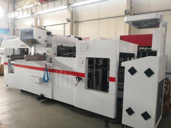 TMY-800H Automatic Die Cutting  & Hot Stamping Machine, Years 2019,Max.Stamping Speed	6000s/h,Max.Diecutting Speed	7500s