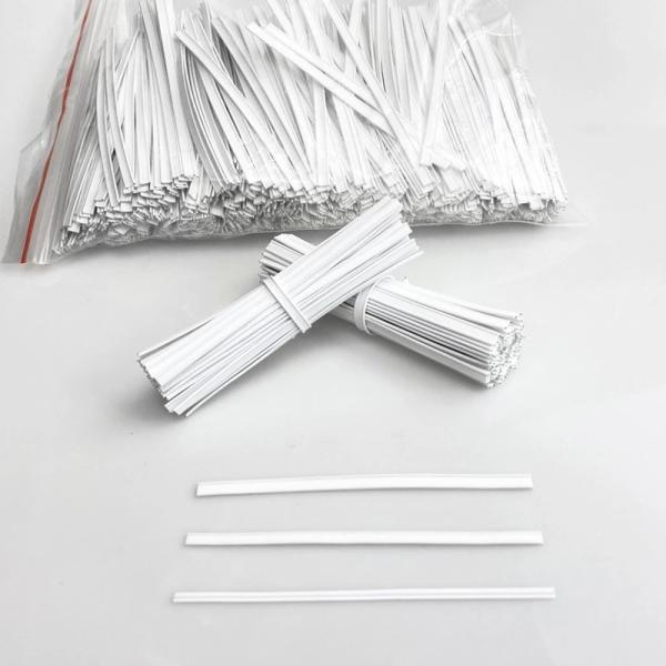 Dust Proof 3 Ply Face Mask 3mm Bendable Plastic Nose Clip