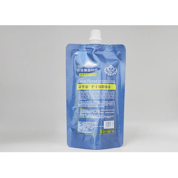 Aluminum Foil Liquid Plastic Spouted Stand Up Pouches  With Custom Logo For Juice Milk