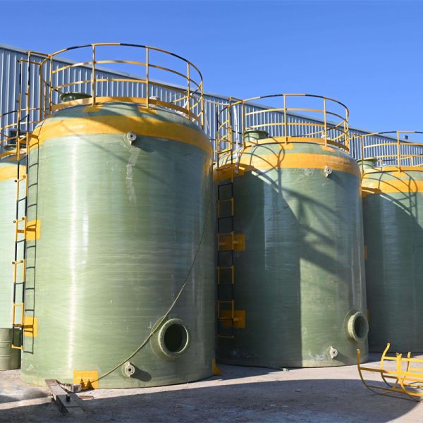 Customized Lightweight FRP Chemical Tank with Stable Performance and 24 hour Remote Safety Alert
