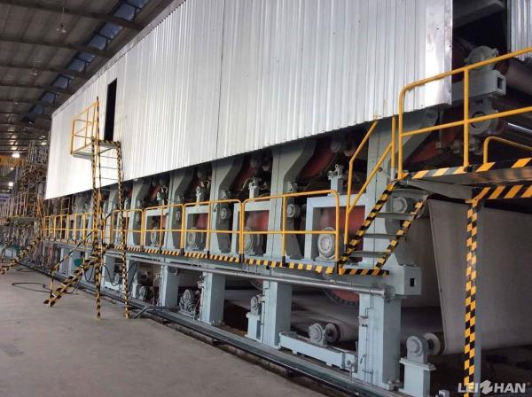 High Strength Duplex Paper Board Making Machine 5000mm 80 Gsm Time Saving
