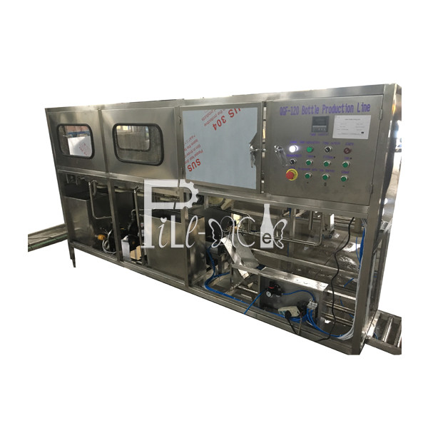 Линия санитарного галлона 18.9Л Моноблок 120 БПХ заполняя