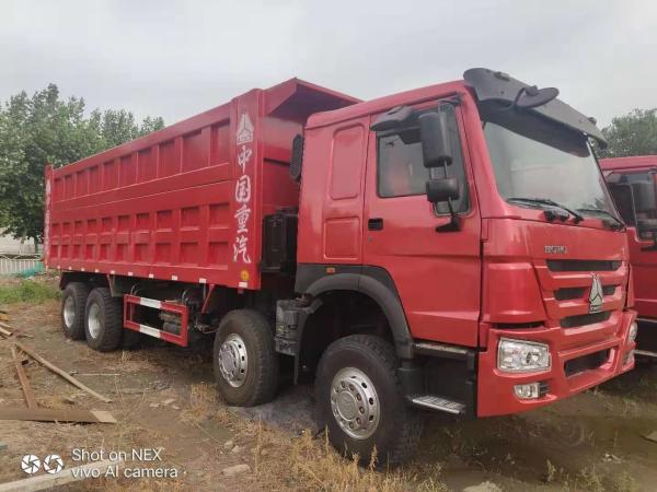 2020 MADE IN CHINA TRACTOR HEAD 8*4 12 TIRES SINOTRUCK HOWO TIPPER  DUMP TRUCK EMISSION STANDARD EURO2