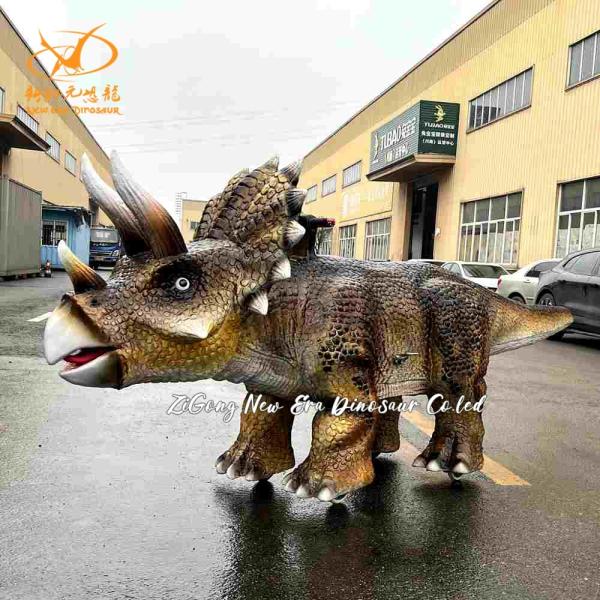 Realistic Triceratops Dinosaurs Walking Realistic Dinosaur Car