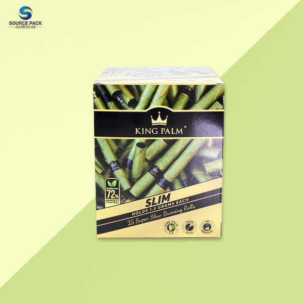 Коробка на заказ для сигар 350 г 400 г Белый картон для высококлассных сигар