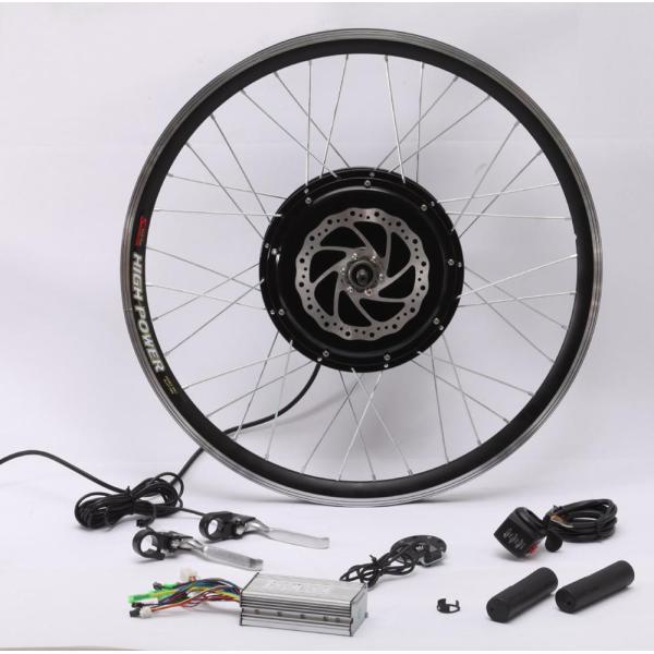 48v 1500w Speed 50-60 Km/H Hub Motor Kit , Electric Bike Kit With Battery Weight 11.5Kg
