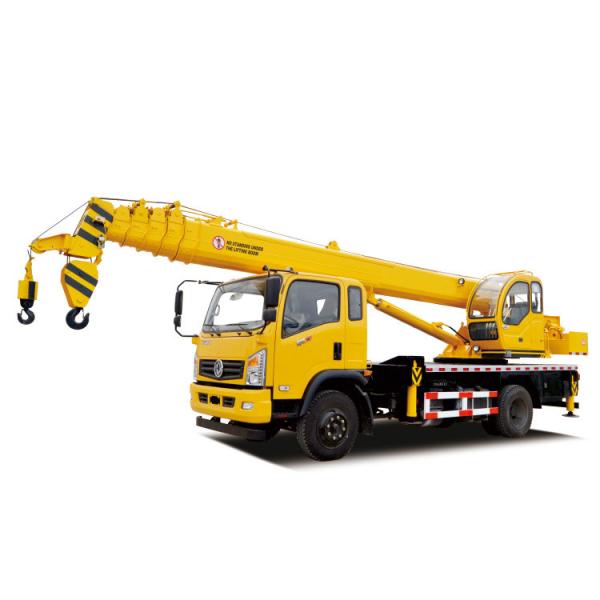 Iveco Chassis 8 Ton Hydraulic Telescopic Boom Truck Crane with Liyuan Hydraulic Cylinder Directly