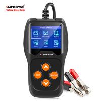 Padrões principais da bateria do apoio do verificador da bateria de carro de KONNWEI KW600 13 línguas