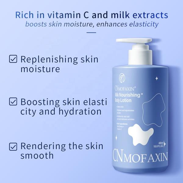 Crème pour le corps blanchissante au beurre de karité et au lait