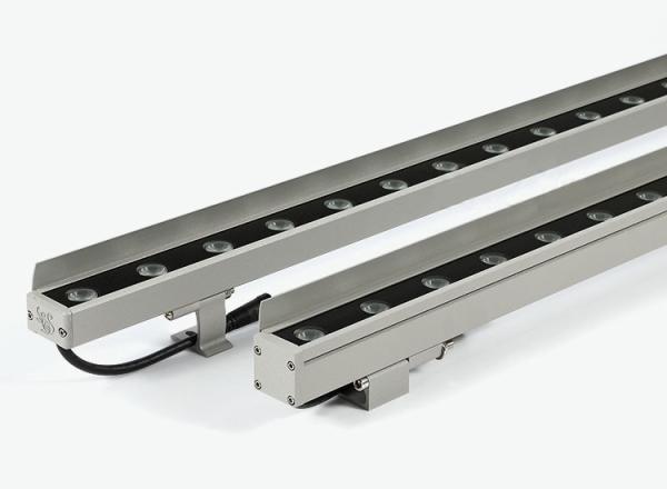 24V LED wall washer lamp outdoor waterproof linear light floor spot lights external wall with glare-shield