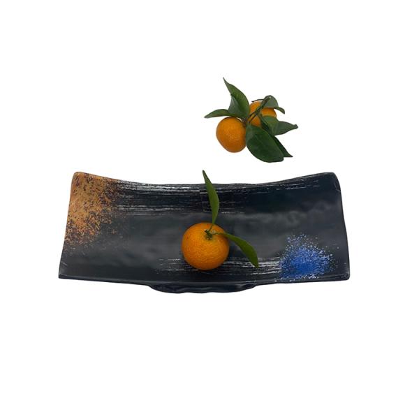 Restaurant Melamine Dinnerware Smooth Melamine Galaxy Dinner Plate