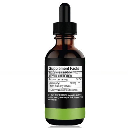 Wholesale Private label  Natural Health Energy Supplement Weight Loss Chlorophyll Liquid Drops