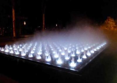 Garden Decoration Misting Lighted Fountain , Indoor Stage Fog Mist Fountain