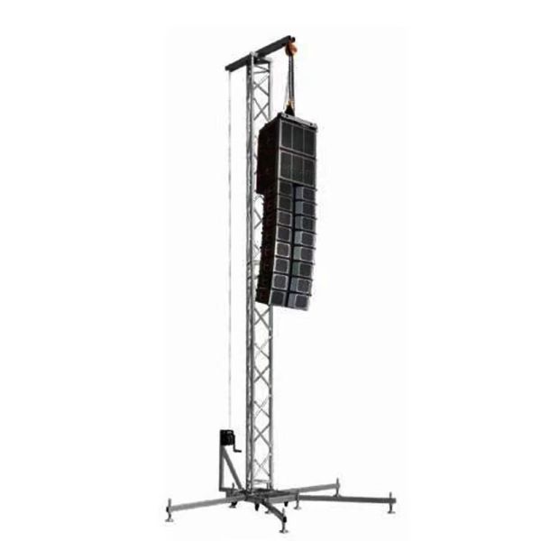 Compact And Easy To Store Aluminium Stage Truss Featuring 2mm to 3mm Wallthickness Easy To Install No Tools Required Performance