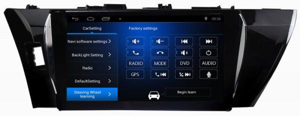 Ouchuangbo car dvd android 8.1 for Toyota Corolla 2014-2015 with SWC 1080P Video gps navigation wifi 32GB Flash