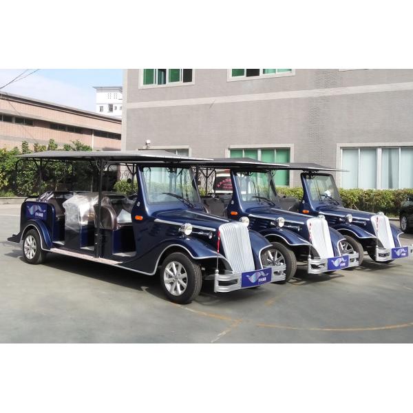 8 автомобилей Seater электрических винтажных для осмотра достопримечательностей с батареей тела 48V FRP использующей энергию
