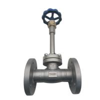 Iso9001 e conexão criogênica aprovada da flange de válvula do globo Ss304 do Ce