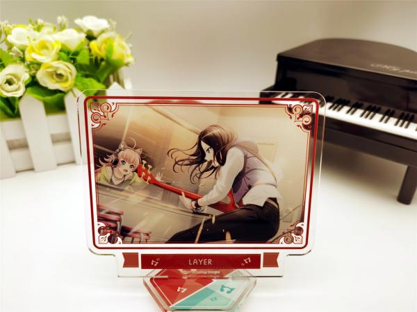 Decorations Modern Acrylic Clock ODM Souvenir PMMA Material