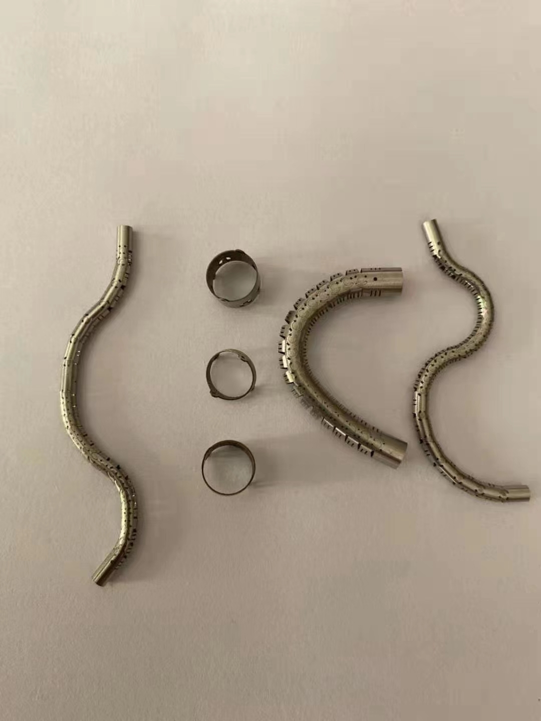 304 Stainless Steel Capillary Tubes Laser Cutting Punching Grooving Special Shaped