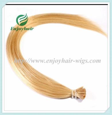 Pre-Bonded Hair 10-28 100s/pack 22# color Straight Human Hair Brazilian hair extension