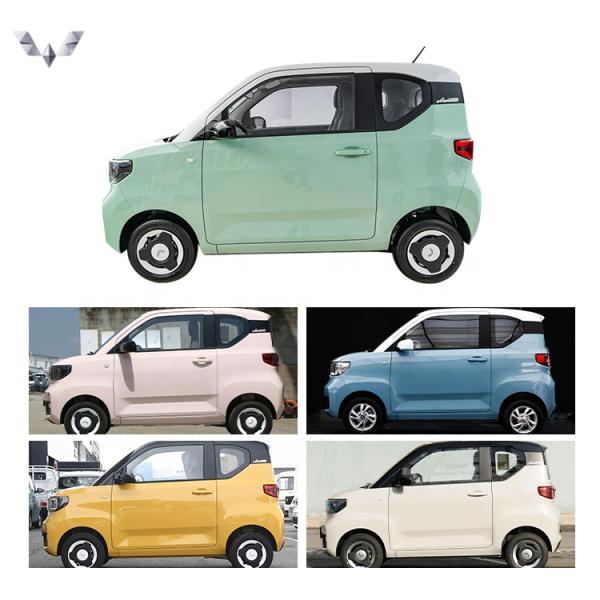 Speed Wuling Hongguang MINI EV 2022 4 Seats 0KM Secondhand 4 Wheels City Fast Charger Electric Cars Used Vehicles