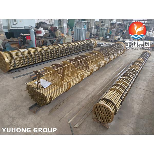 Copper Alloy Steel Straight Tube Bundle As Heat Exchanger Parts