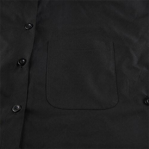 OEM Street Lapel Sleeveless Short Shirt Tops Solid Color Loose Casual Buttons