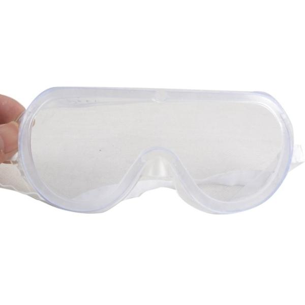 Ventilation Polycarbonate Safety Goggles , Chemical Resistant Safety Goggles