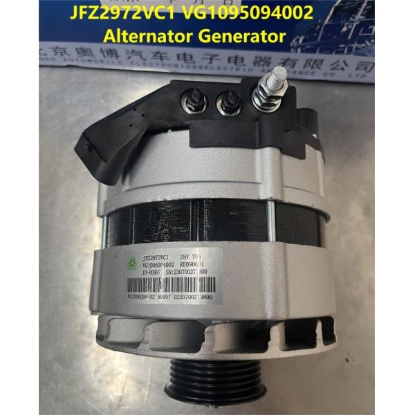 HOWO Альтернатор VG1095094002 HOWO Части грузовика JFZ2972VC1 28V 70A Генератор