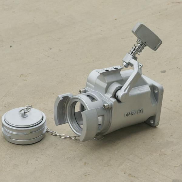 DN80 Port Size OEM Customized Support 3 Inch API French Adaptor Bottom Valve