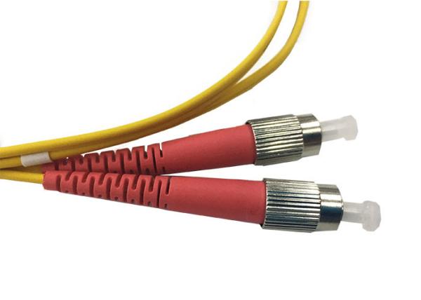 LC/UPC-FC/UPC duplex 2.0mm 1M fiber optic patch cord singlemode G652D LSZH