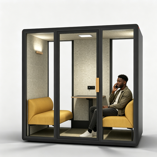 Eco Friendly Enterprise Acoustic Vocal Booth For Workplace Rust Proof
