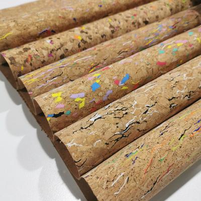 espessura EVA Natural Cork Fabric Stain de 0.4mm resistente