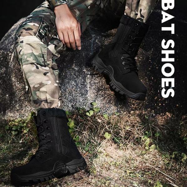Tactical Desert Boots Mid High Large Size Hiking Rescue Combat Boots