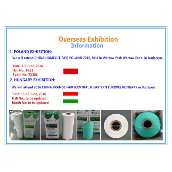 Green Color Silage Film Exporing Ireland