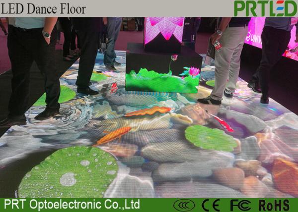 Sensitive Full Color LED Light Dance Floor P4.81 Outdoor Rental LED Floor Panels