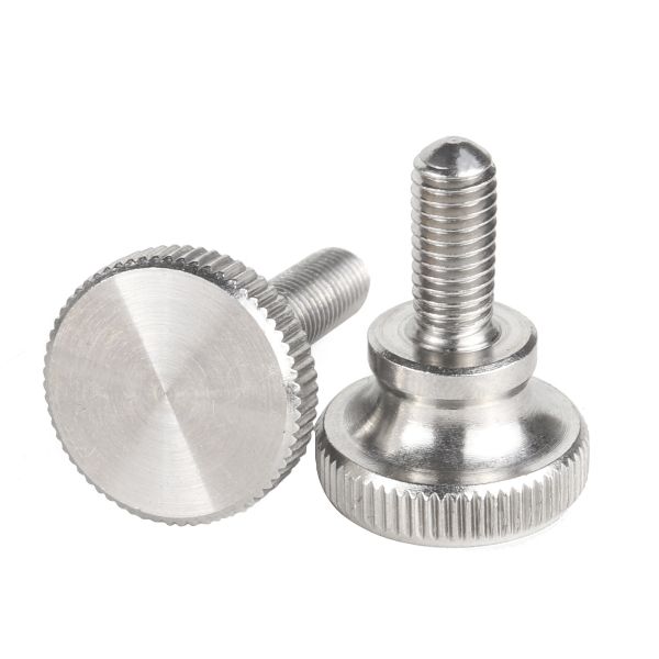 Metric Measurement System Stainless Steel High GB834 Head Knurled Knob Screw Thumb Hand Screw for Heavy Duty Applications