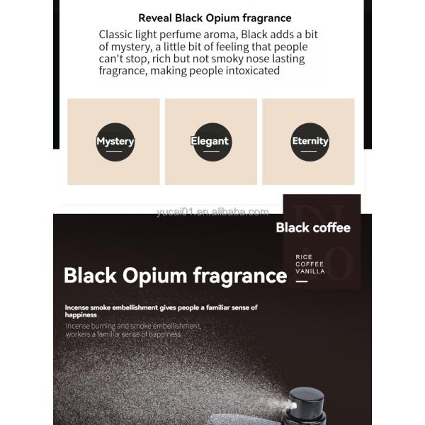 Long Lasting Natural Women's Perfume Black Opiums Coffee Eau de Toilette 50ml for Her
