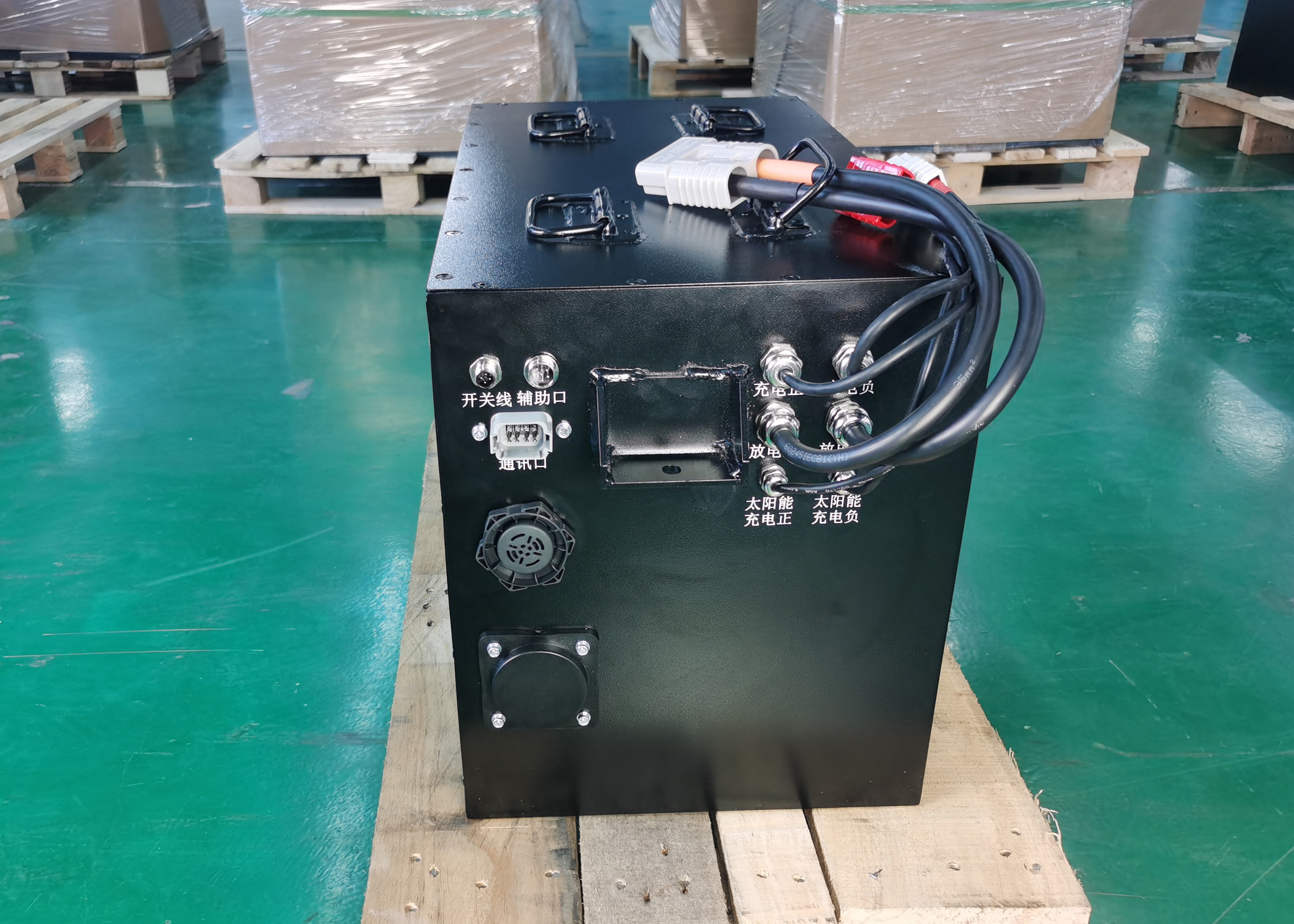 литий-ионный аккумулятор 51.2V 150Ah для тележки гольфа 7.68KWh