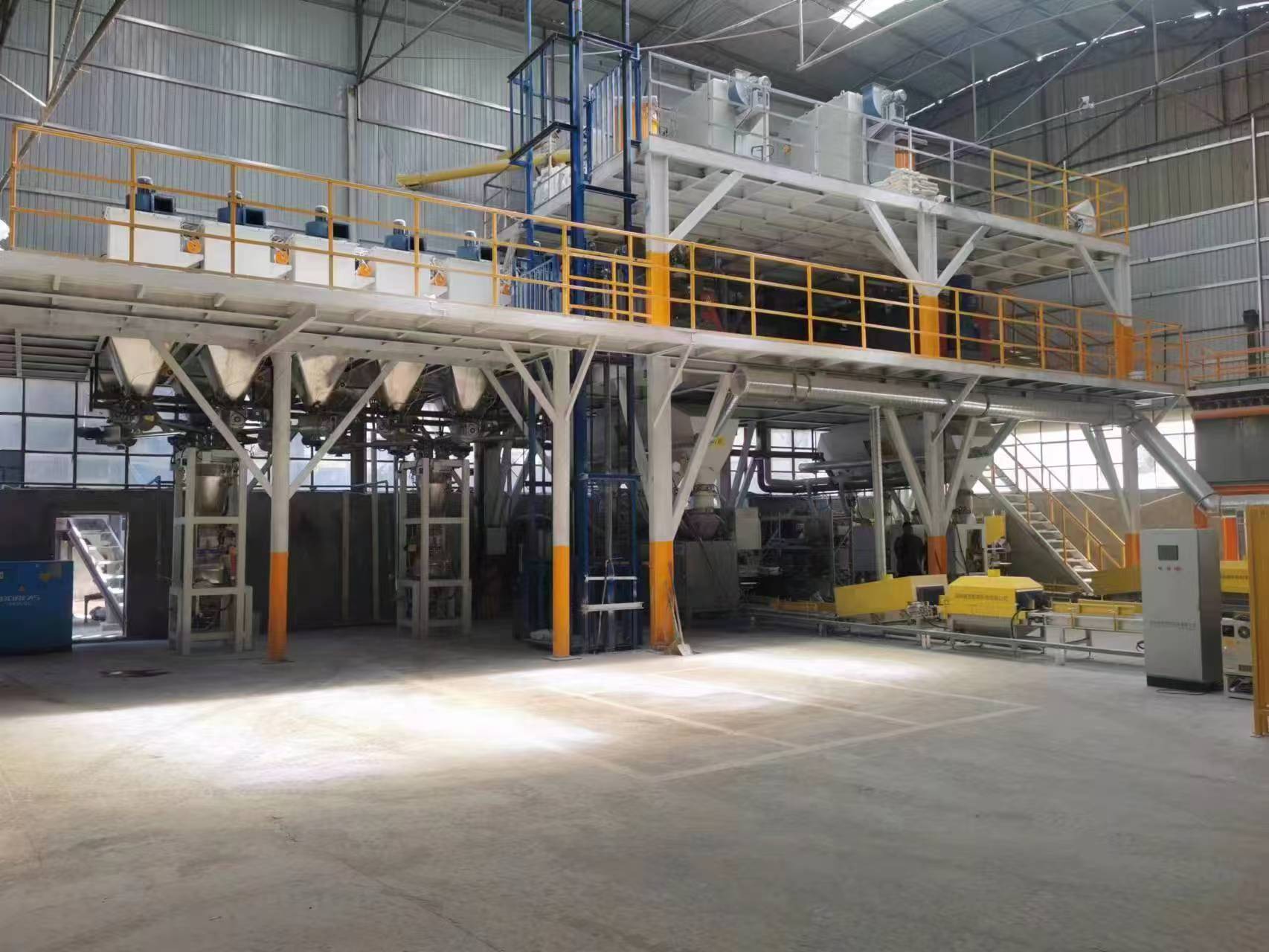 Energy-Saving Dry Mortar Machines Automation Unit for Pre-Mixed Mortar Processing Equipment