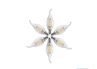Decoration LED Spiral Filament Bulb , Small Filament Bulb With Tail Stable