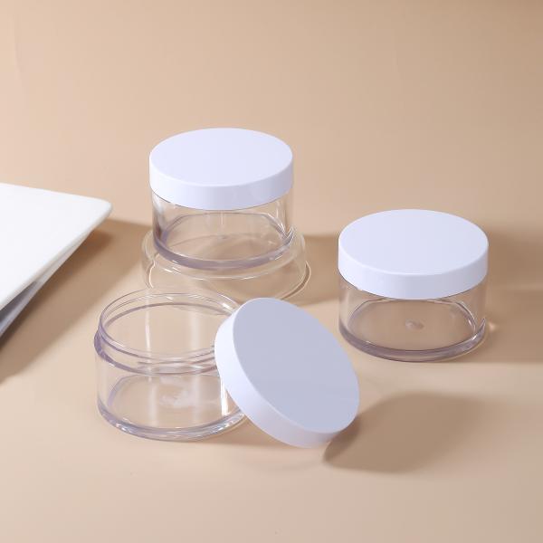500ml PET Cream Jar Wide Mouth Cosmetic Cream Containers 14g Weight