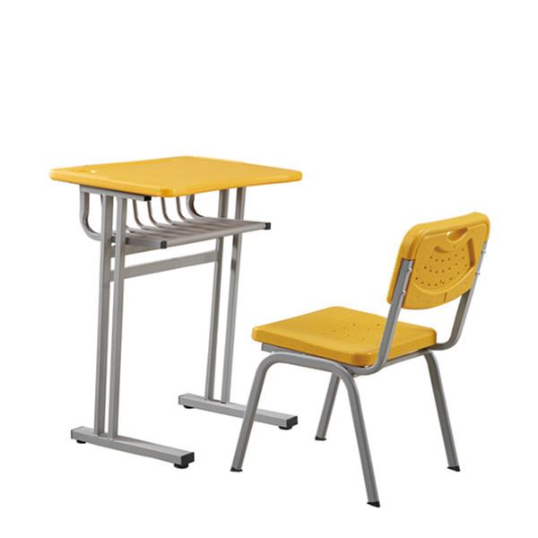 Plastic Single OEM ODM Kids Study Desk And Chair / Student Study Table Chair