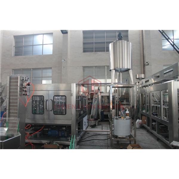 SEW Motor Plastic Bottle Filling Machine For Herbal Tea / Juice Hot / Korea Rice Wine