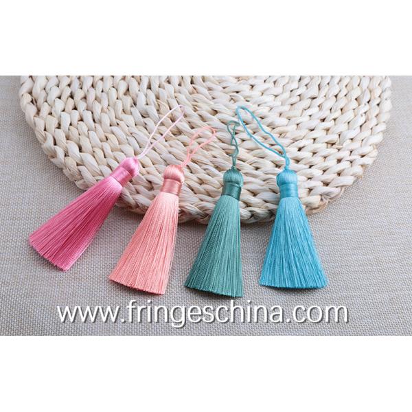 Colorful classical wholesale chinese tassels trimming fringe for bookmark